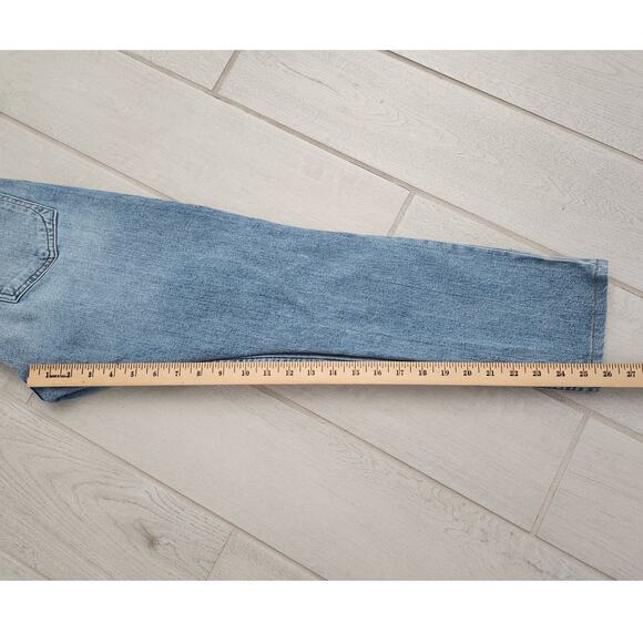 Rag & Bone 29x25 Fit 1 Extra Slim Denim Pants Button Fly Distressed Light - Picture 9 of 11